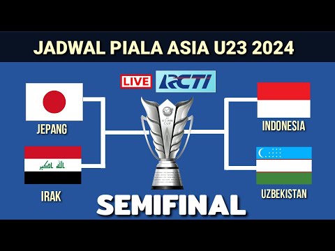 Jadwal Semifinal Piala Asia U23 2024~ Indonesia vs Uzbekistan~Afc u23 Asian Cup Semifinals~Live Rcti