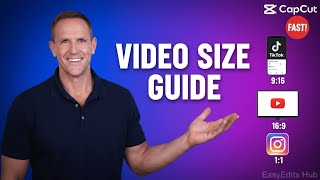 How to Change Video Size in CapCut PC 2026 (9:16, 16:9, 1:1 for TikTok/Instagram/YouTube)