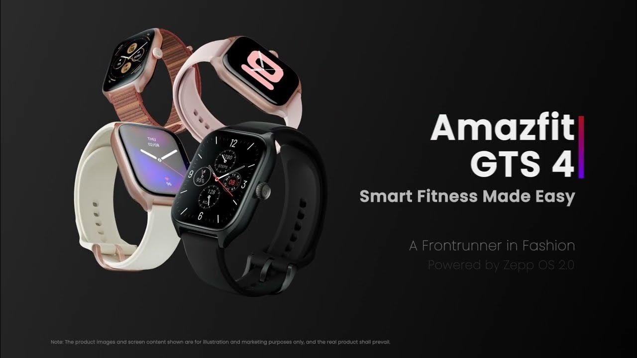 Unboxing: Amazfit GTS 4 Smartwatch - Larger AMOLED Display, Upgraded GPS &  Sports Tracking? 