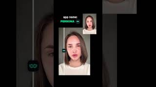 Persona app 😍 Best photo/video editor #glam #hairandmakeup #photoeditor screenshot 3