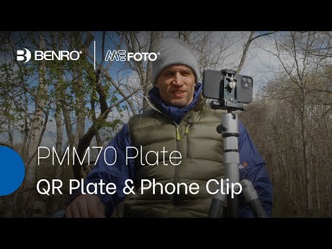 Benro | MeFOTO PMM70 Plate | Camera Plate & Smartphone Clip