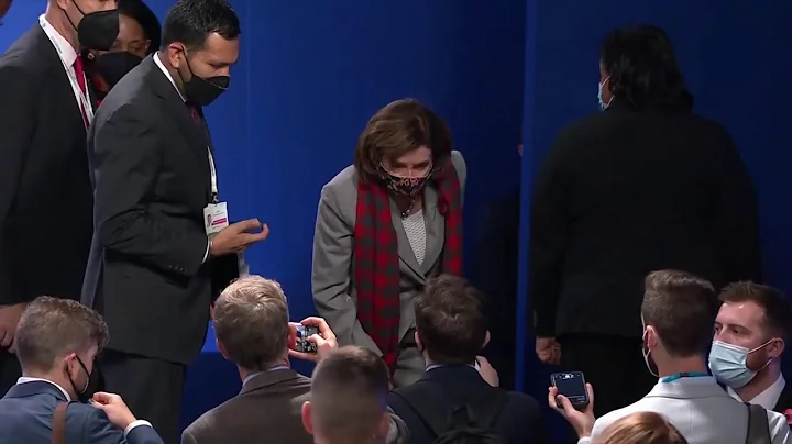 LIVE: U.S. House Speaker Nancy Pelosi holds news conference at #COP26