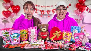 PROBANDO DULCES DE SAN VALETÍN CON MI NOVIO