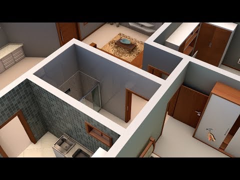 2 Bedrooms House Design