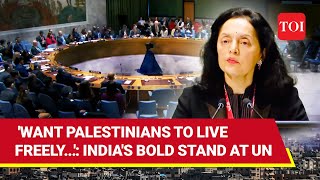 India Pushes For 'Independent Country For Palestinians'; Endorses UN Membership
