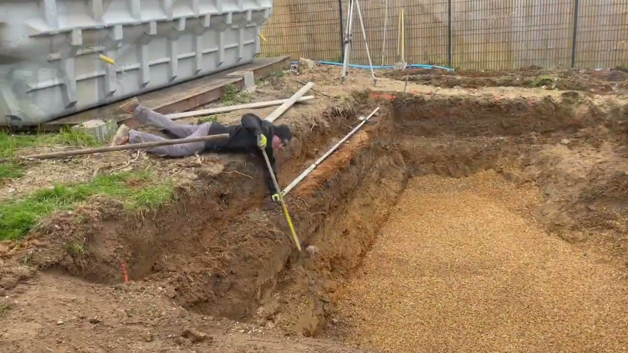 Pose dune piscine en une journée
