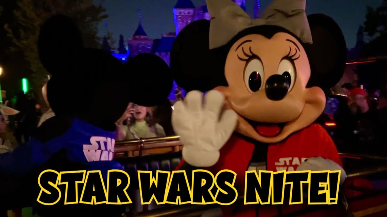 Disneyland Star Wars Nite 2022 After Dark Event YouTube Disneyland Star Wars Nite 2022 After Dark Event YouTube