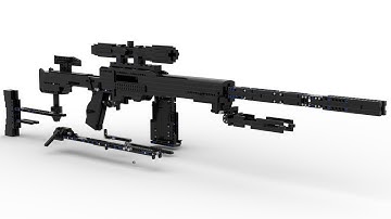Working LEGO Sniper Rifle [Instructions for sale] - Kevin183
