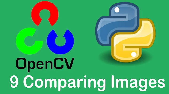 OpenCV3 Tutorials 9: Comparing Images and Displaying Difference