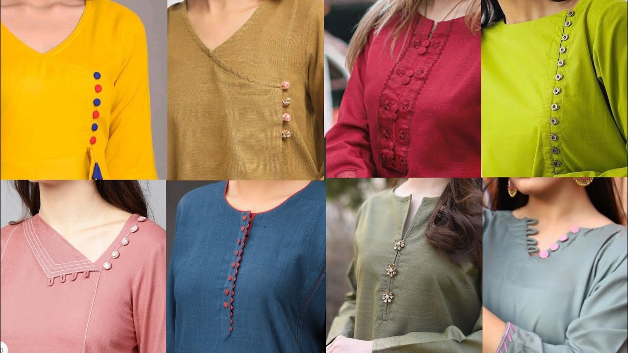 Neck Collar Designs| सिंपल कुर्ती के गले के डिजाइन| Simple Kurti Ke Neck  Design | neck collar designs for simple kurti | HerZindagi