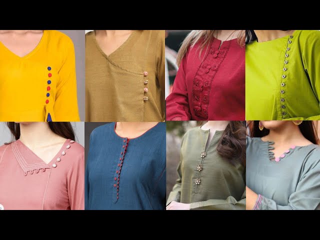 15 Latest Kurti Neck Designs For 2019