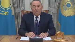 Президент РК Нурсултан Назарбаев ушел в отставку 19.04.2019 г