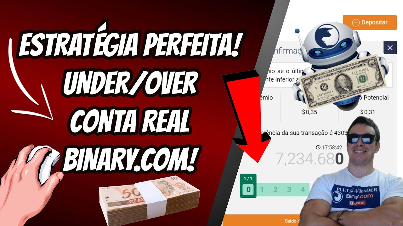 💲(Binary.com) Opere Com 3 Robôs por dia e Faça Seu Salário!