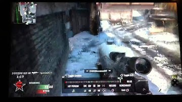 Sniper no scope headshot