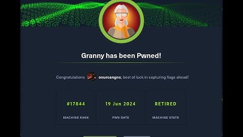 Granny Walkthrough [HackTheBox]
