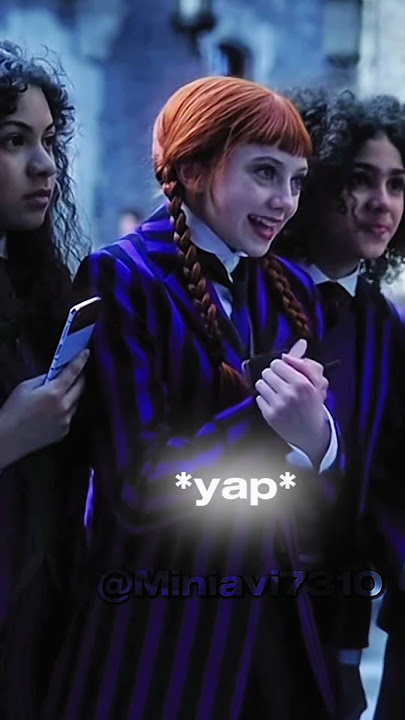 I made it in CapCut and I had to crop it anyway heres a Wednesday edit #wednesday #edit #viral