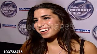 RARE Amy Winehouse - Mercury Music Prize Interview (2004)