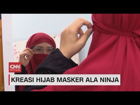 Kreasi Hijab Masker Ala Ninja