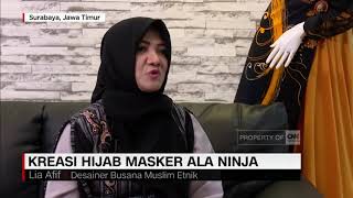 Kreasi Hijab Masker Ala Ninja