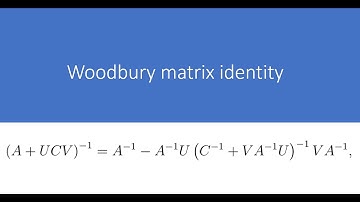 Prove Woodbury matrix identity step by step