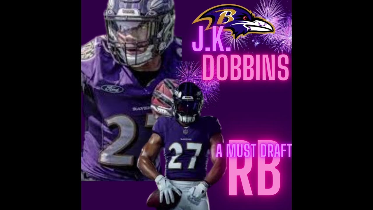 J.K. Dobbins, A Must Draft Running Back. -Ravens.