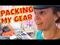 Packing For a Backpacking Trip, and Being the Keyholder for a Special Device
