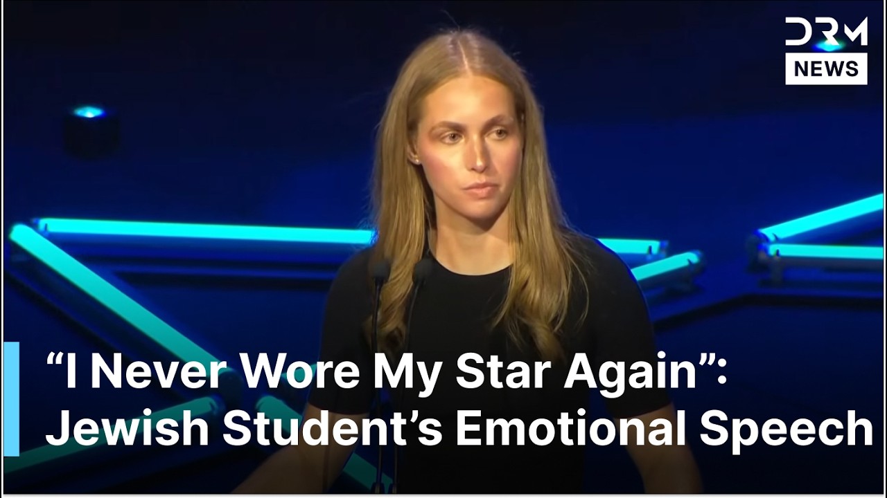 “I Never Wore My Star Again”: Sydney Jewish Student’s Emotional Speech After Bondi Attack | AC1G
