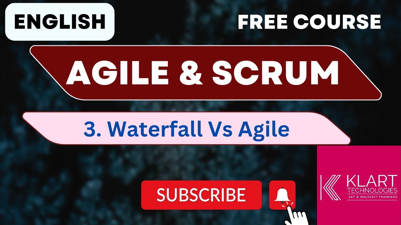 Session 03 - Waterfall Vs Agile?| Free Course on Agile & Scrum ...