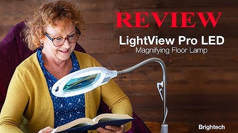 Amazon Brightech LightView Pro LED Magnifying Floor Lamp Review 2019