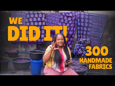 Inside Nigeria’s Fastest-Growing Adire Factory — Our 300-Piece Challenge