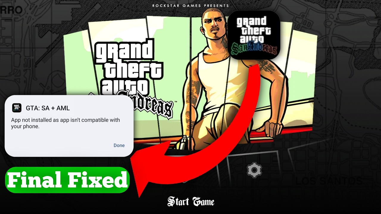 GTA SA AML Not Installing on Android 15 - Full Easy Fix | Working Method!