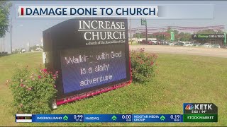 White Oak police seeking help identifying church sign vandals