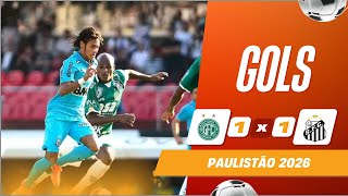 GUARANI 1 X 1 SANTOS — PAULISTÃO 2026