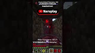 ¡Cuidado! ¡Entrañas de parásitos en Minecraft! #shorts
