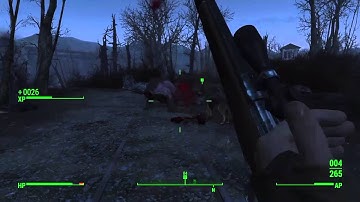 GREATEST NO SCOPE OF 2015! (Fallout 4)