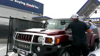 Hammer-windshield installation