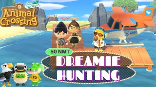 Dreamie Hunt With 50 Nmts acnh Underrated Villager Hunting