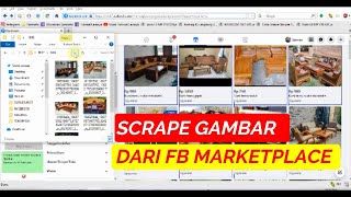 Script iMacros Download Gambar Di Facebook Marketplace - iMacros Javascript