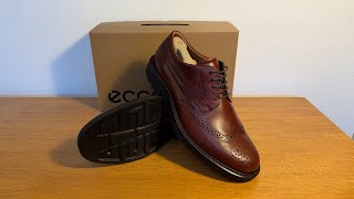 ECCO Metropole London Leather Brogue Shoes (Brown) Unboxing - Style Code: 525614-01053