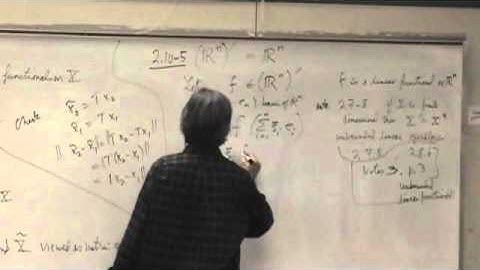 Functional Analysis - Lecture 8 - UCCS MathOnline