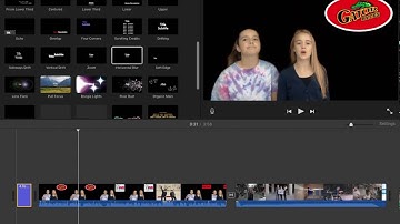 Adding Titles and Transitions in iMovie