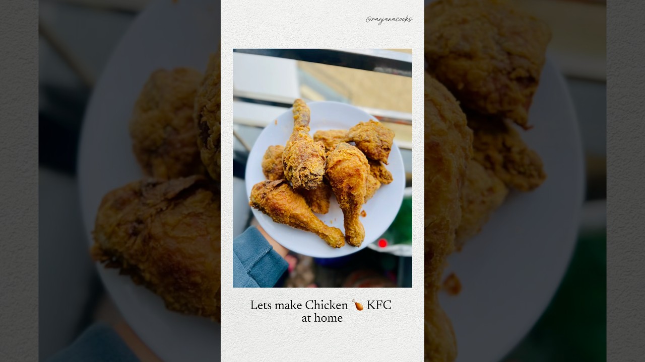 Homemade Fried Chicken KFC 🍗  | #easyrecipe