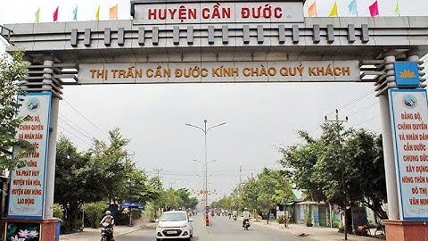 TOÀN CẢNH THỊ TRẤN CẦN ĐƯỚC  LONG AN I MỚI NHẤT THÁNG 5.2021 I PHÚC LAND GROUP