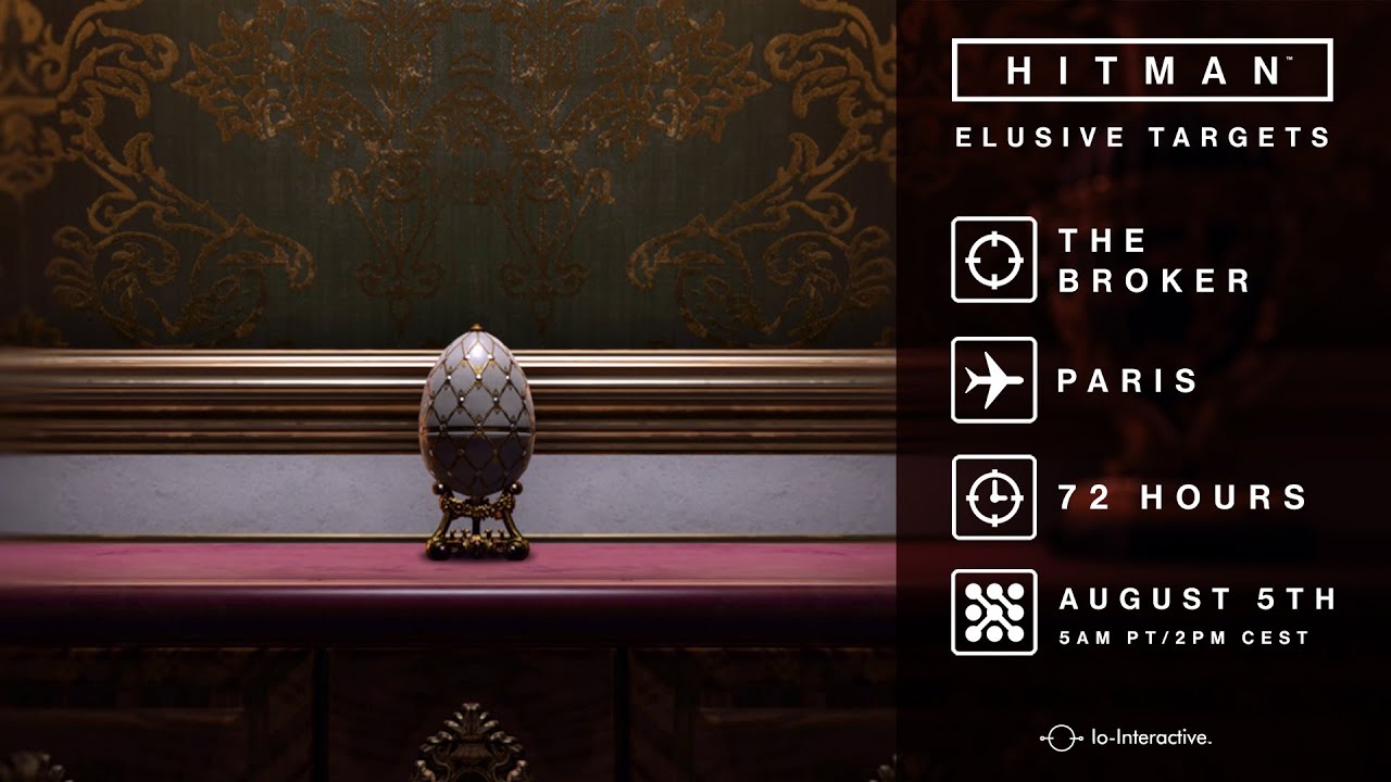 HITMAN - Elusive Target #8 Announced - Paris!