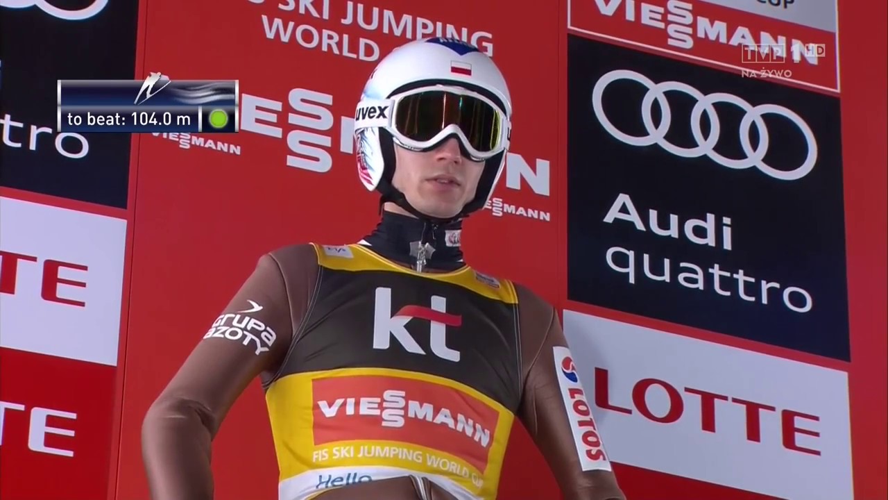 Skoki Narciarskie korea 16.02.2017 zwycięstwo Kota Pjongczang