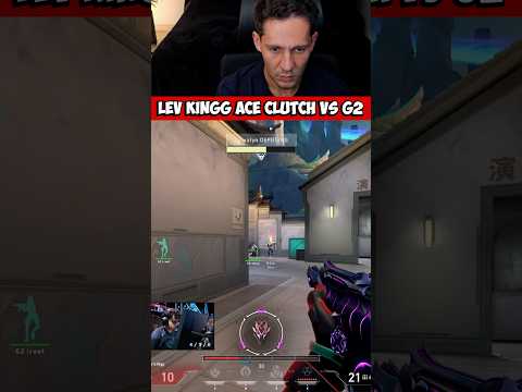 LEV KINGG ACE CLUTCH vs G2 #levvsg2 #vct #valorant #vctamericas #valorantshorts #valorantclips