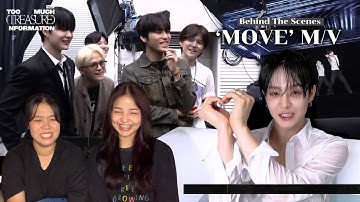 REACTION TREASURE (T5) [T.M.I] EP.33 ‘MOVE’ M/V Behind The Scenes