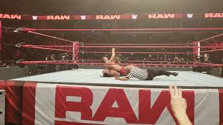 WWE Ringsider seats 2nd row Camera side seat 10