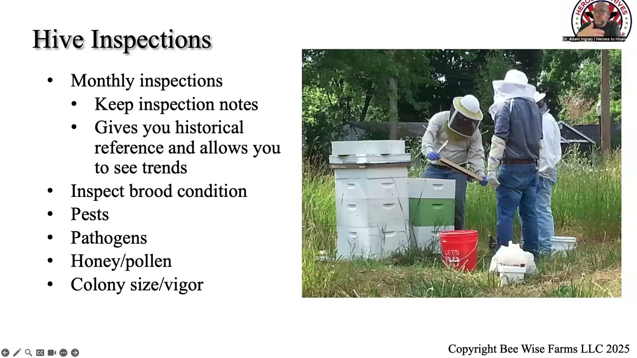Lecture 5: Bee Calm Bee Well: Pests and Pathogens of Honey Bees Lecture