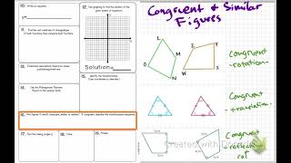 Mt Math Weekly ReviewTutorial Q16 (8th Grade)